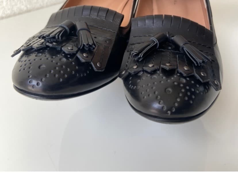 【美品】リーガルレディース タッセル付き パンプス 24センチ