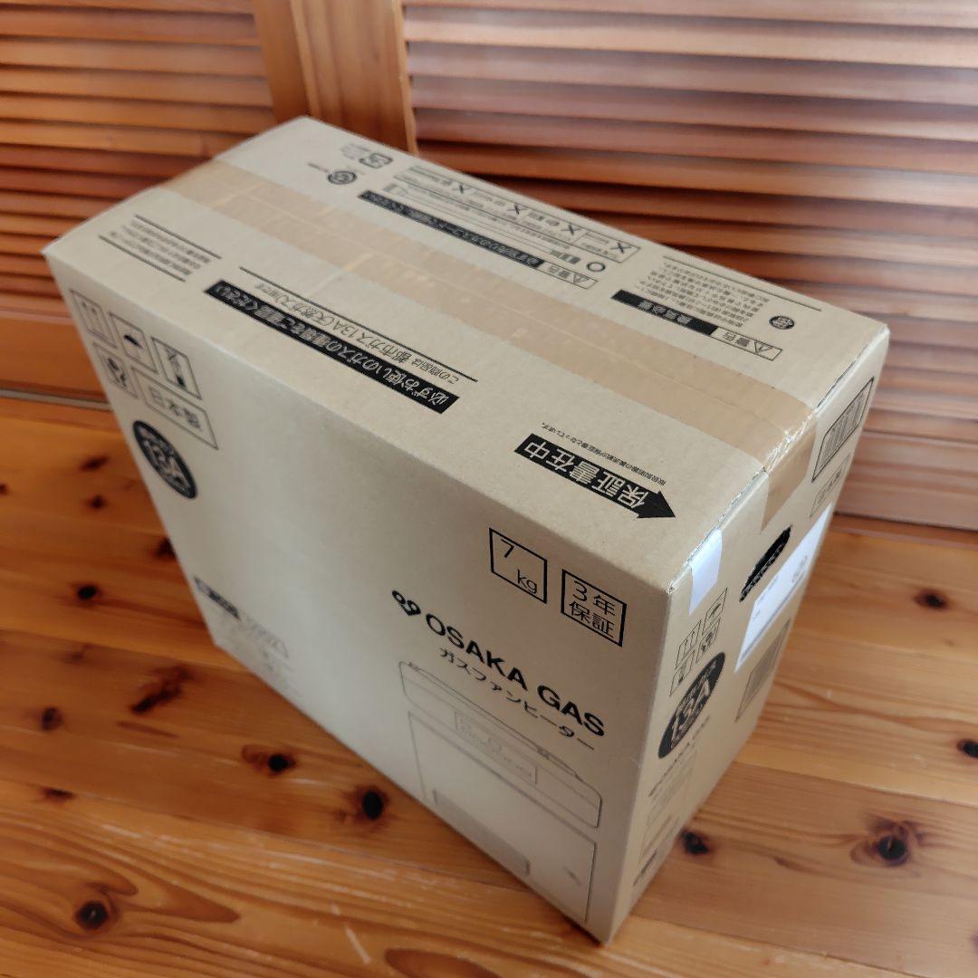 OSAKA GAS ガスファンヒーター N140 5902 ホワイト　値下げ