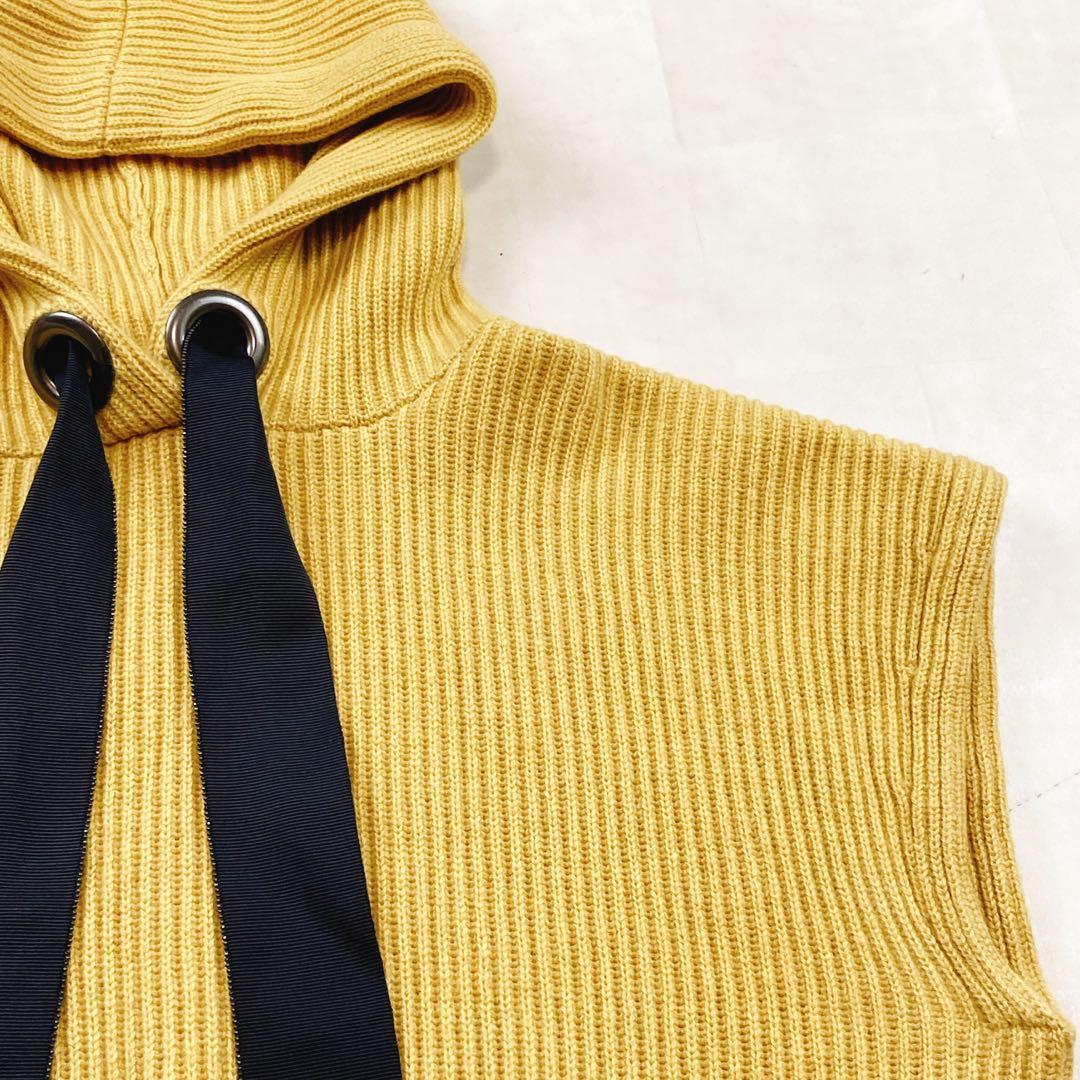 美品 ブルネロクチネリ モニーレ カシミヤ シルク パーカー クロップド リボン