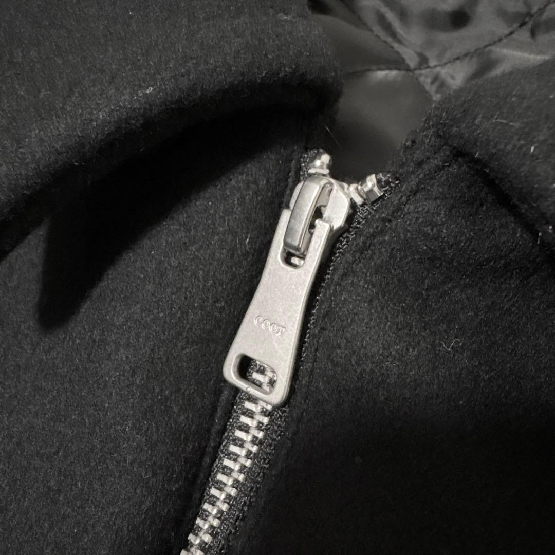 COOR ジップブルゾン ダブルジップ ウール 25aw