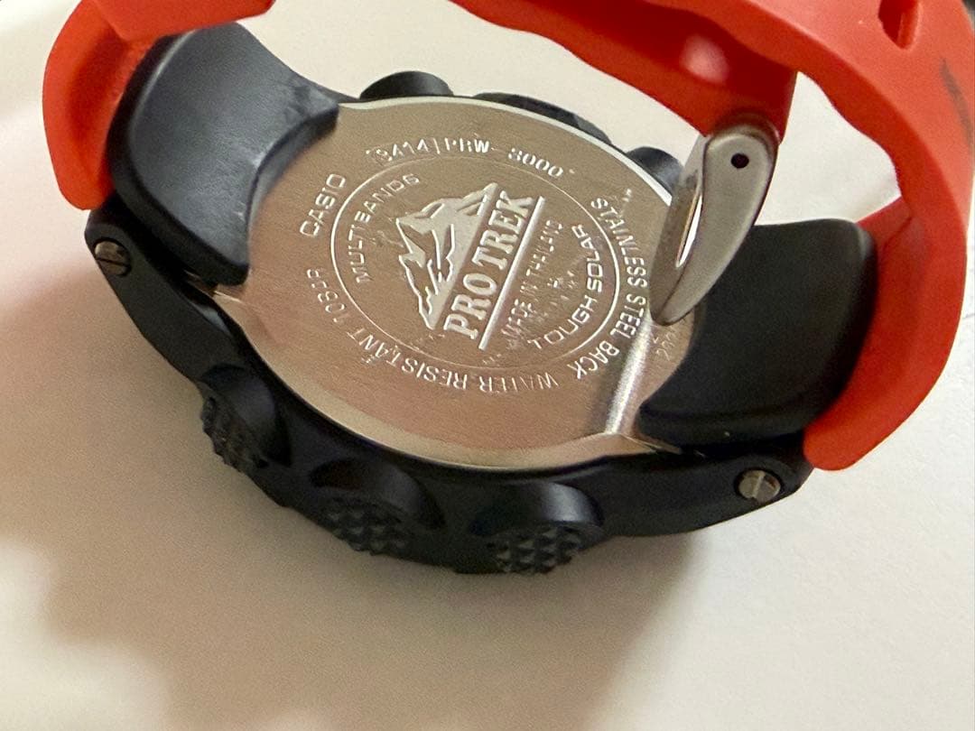 ★未使用・登山★お洒落　カシオ　プロトレック PRW-3000-4JFサーフィン