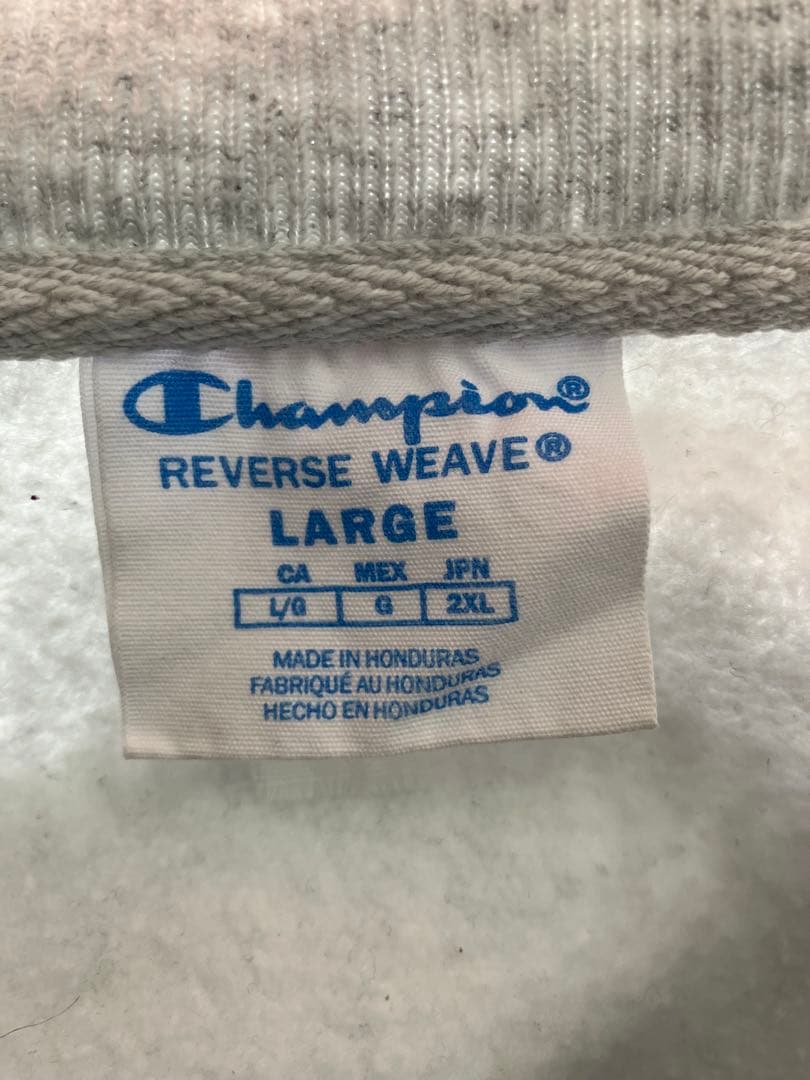 Champion Reverse Weave STANFORD シルバーグレーL