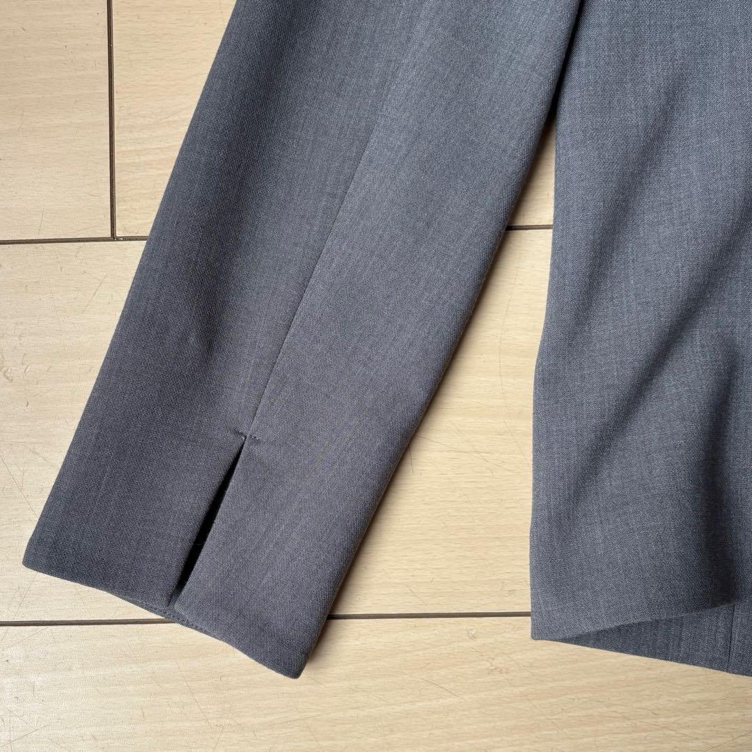 美品　ソージュ　SOEJU ウールライクノーカラージャケット パンツ スーツ