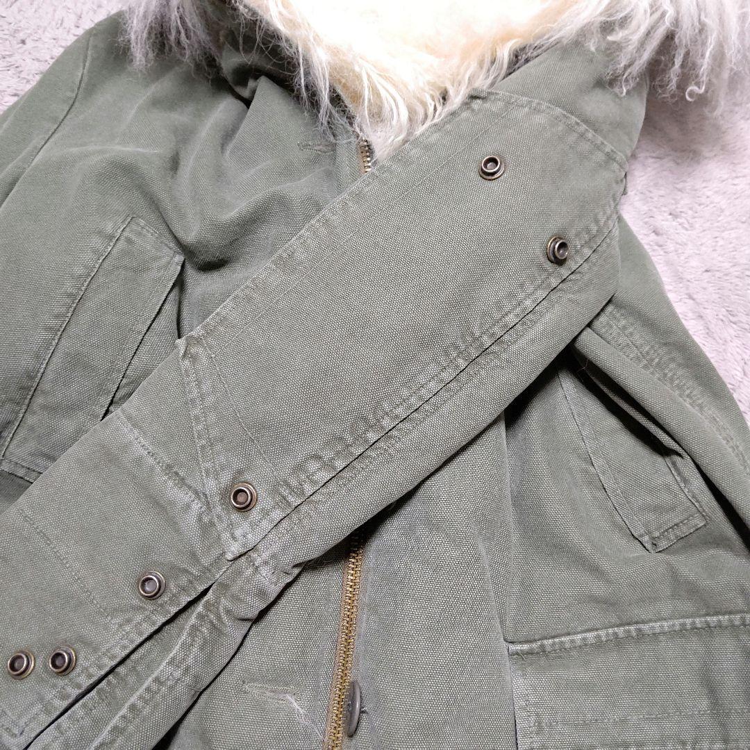 ERMANNO SCERVINO モッズコート ファー ミリタリー Y2K