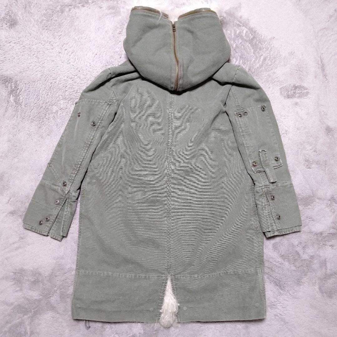 ERMANNO SCERVINO モッズコート ファー ミリタリー Y2K