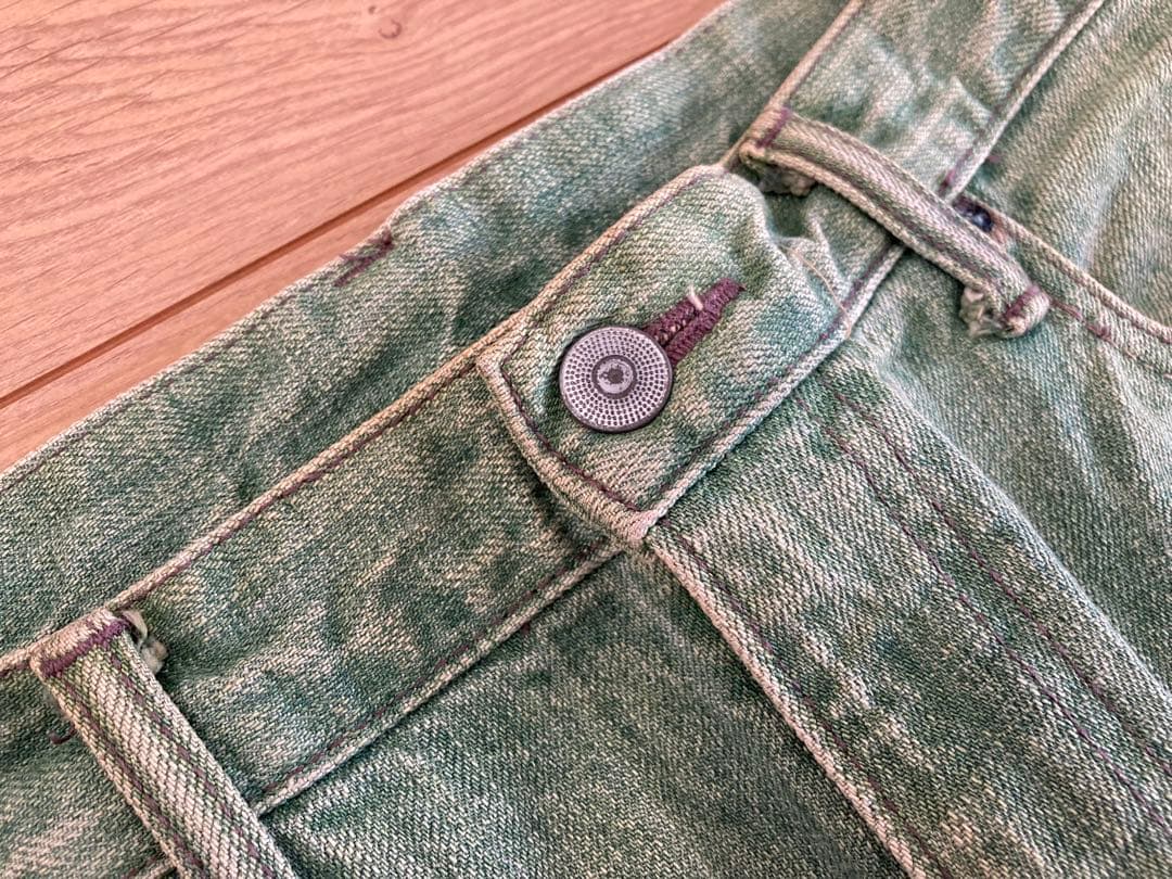 N.HOOLYWOOD グリーンデニム