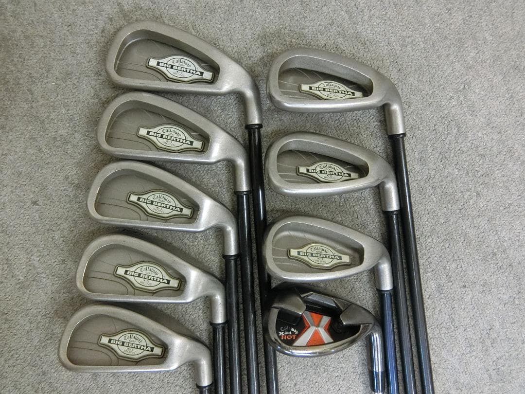 b703★初心者必見★キャロウェイ等 メンズゴルフクラブ１３本セット
