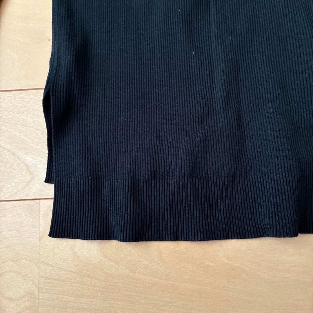 オーラリー　ロンハーマン別注　ギザリブタートルネック　ブラック　サイズ1