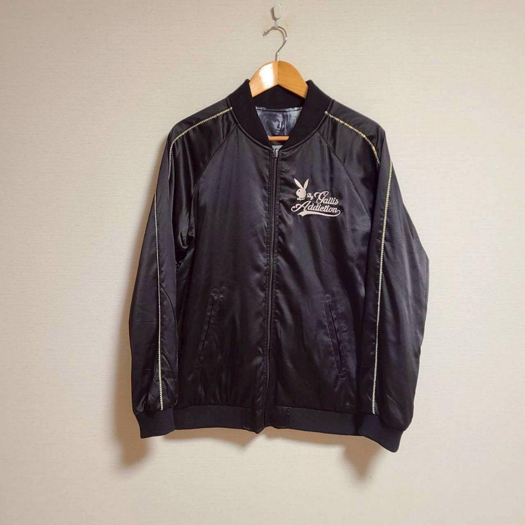 PLAYBOY × GALLIS ADDICTION リバーシブル スカジャン