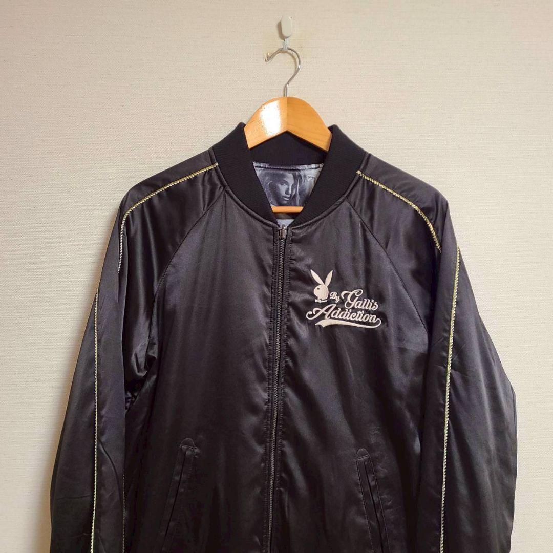 PLAYBOY × GALLIS ADDICTION リバーシブル スカジャン