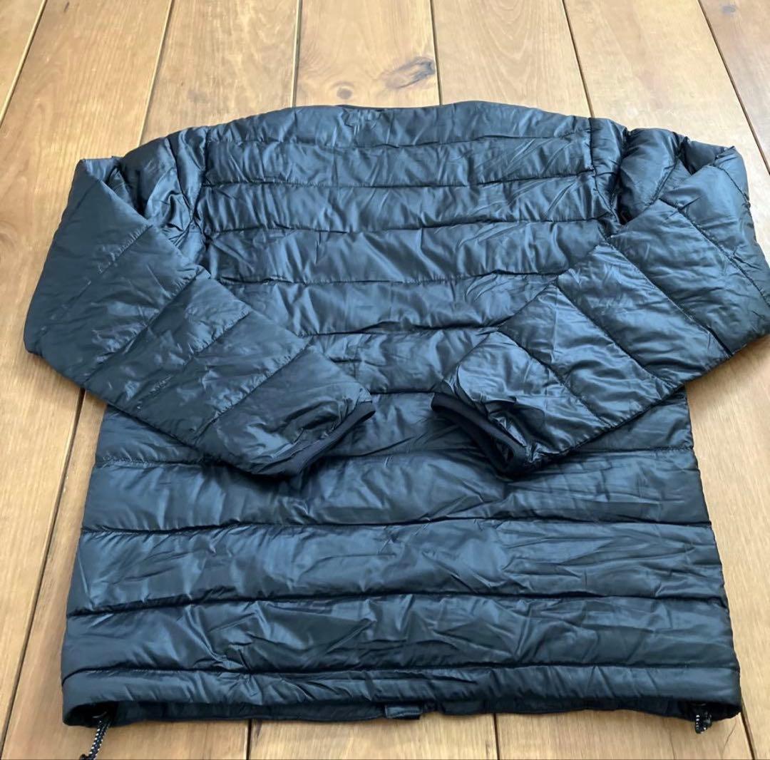 ゆい&こう様　ナンガ　ホワイトレーベル　ダウンカーディガン　ブラック　Ｓ