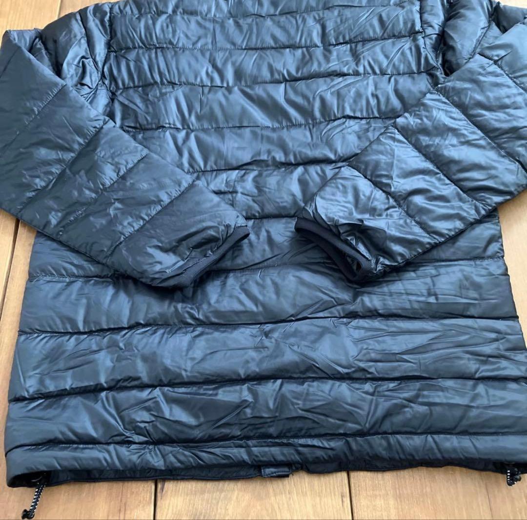 ゆい&こう様　ナンガ　ホワイトレーベル　ダウンカーディガン　ブラック　Ｓ