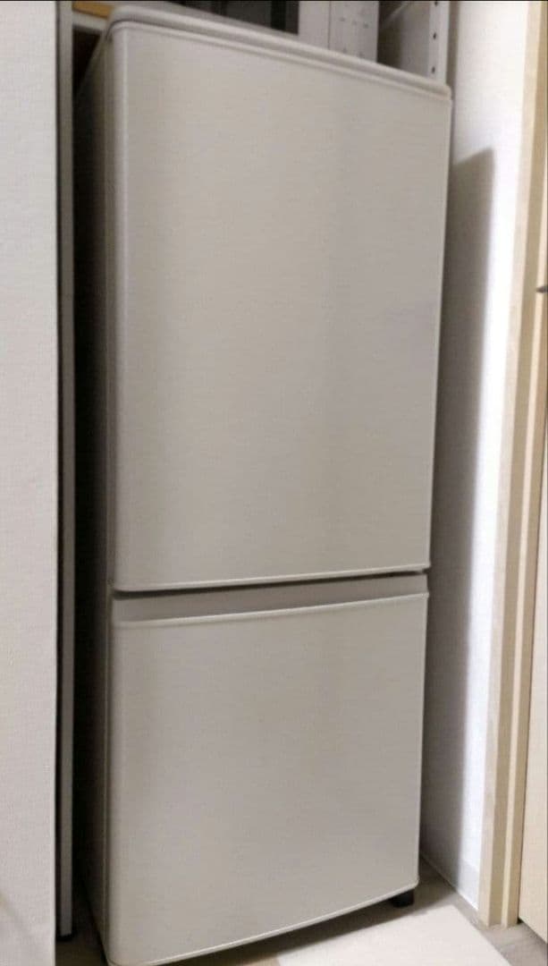 送料込 MITSUBISHI MR-P15F-W 2021年 冷蔵庫146 三菱