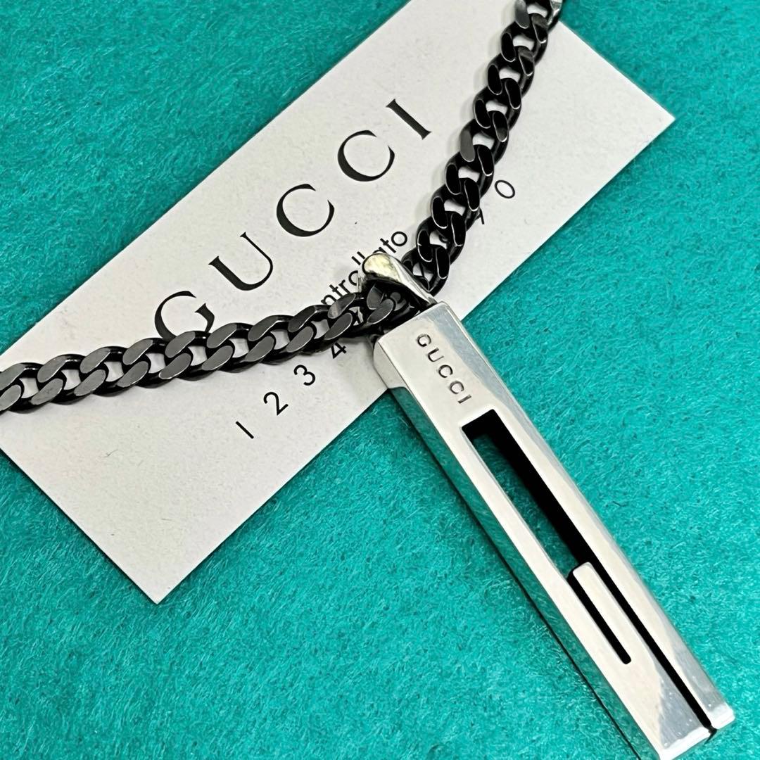 美品‼️GUCCI ラージ‼️Gモチーフネックレス