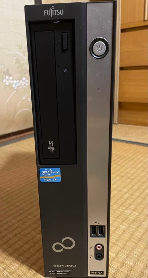富士通 ESPRIMO D581 (i7 2600/8GB)MS office