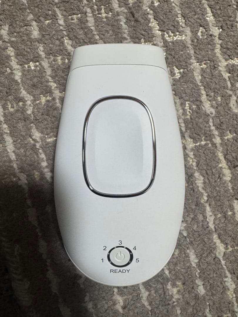 脱毛器 ホワイト 5段階設定