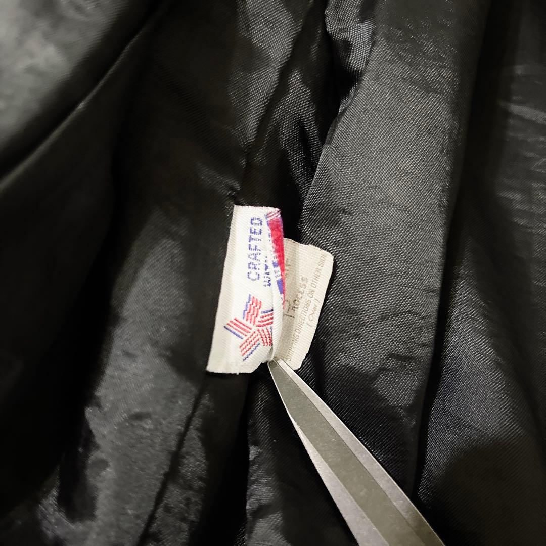 希少 サイズ42 XL相当 SCHOTT A-2 フライトジャケット ブラック