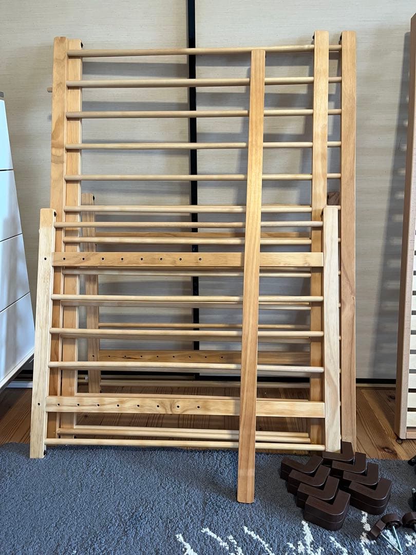 美品　farska ファルスカ ベッドサイドベッド03