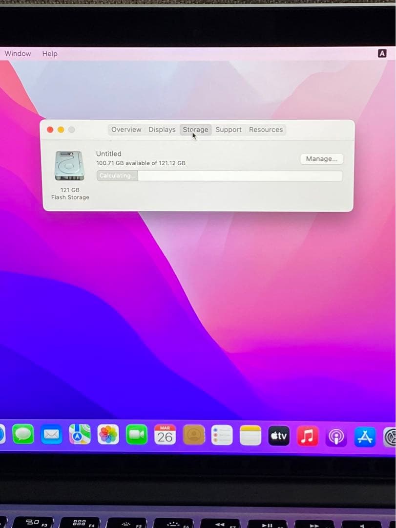 MacBook Pro 13インチ i5 8GB 128GB Early2015