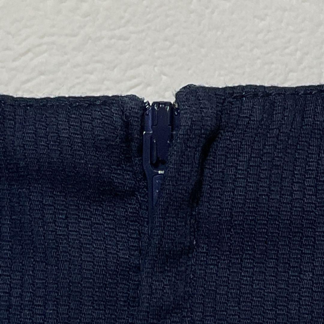 セリーヌ　トリオンフ　ワンピース　ジャンパースカート　ネイビー　コーデュロイ