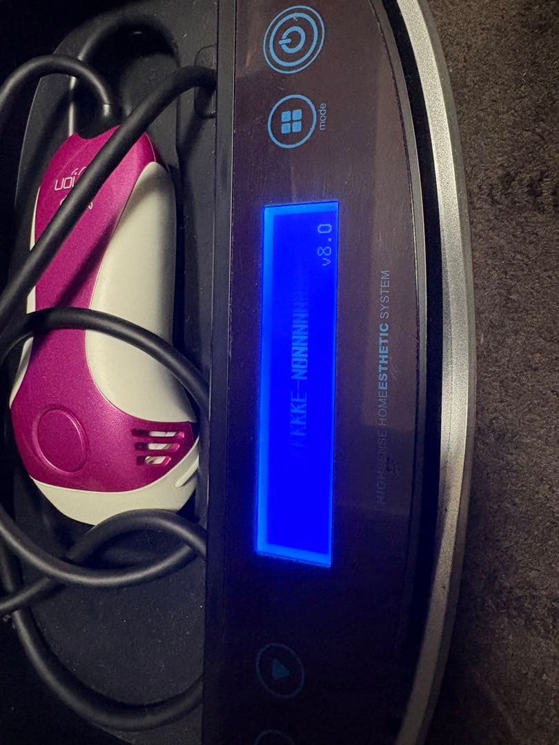 【送料無料】ストロングカートリッジ付き！ケノン脱毛器8.0。