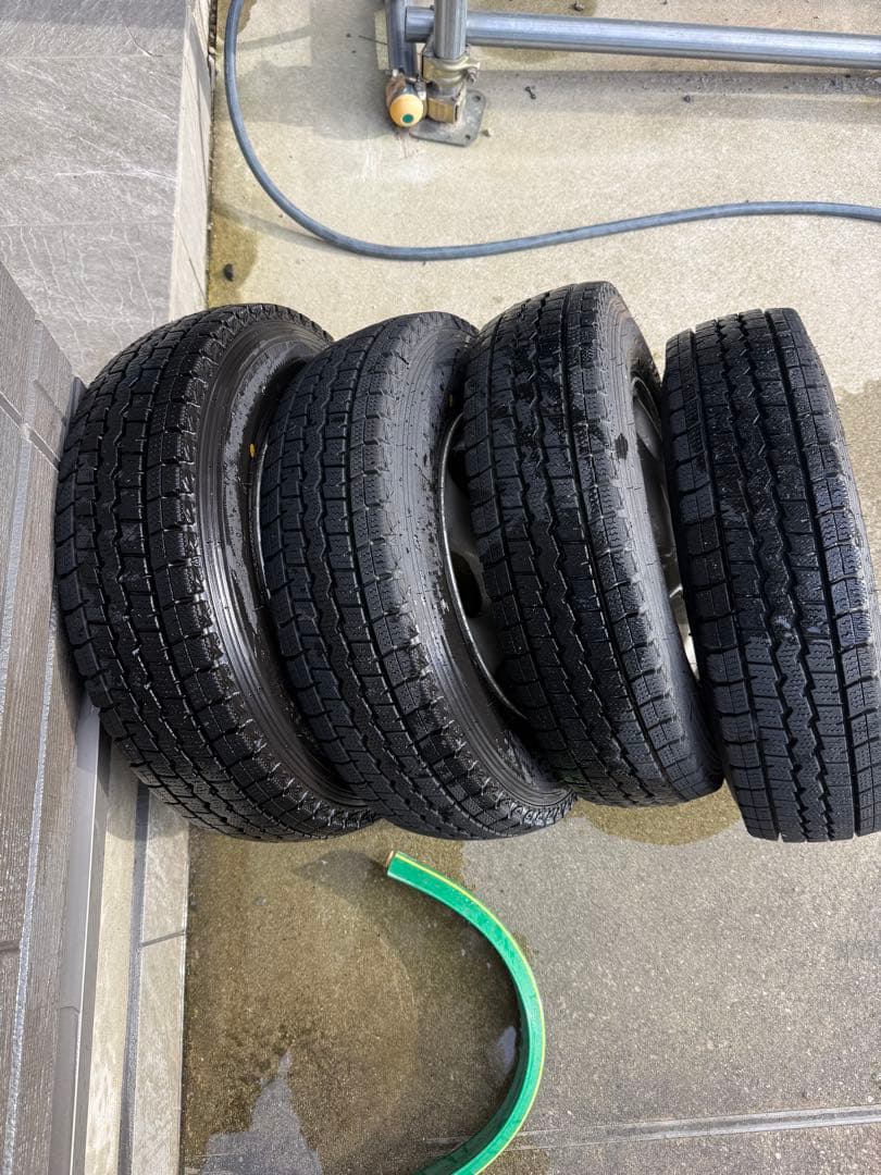 i*i様 サンバー純正タイヤホイール12インチ スノータイヤ　スタッドレス　4本