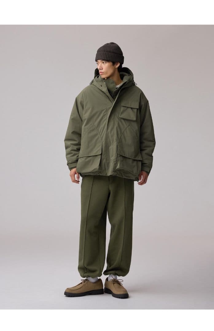 GU ENGINEERED GARMENTS パデッドシェルパーカー M