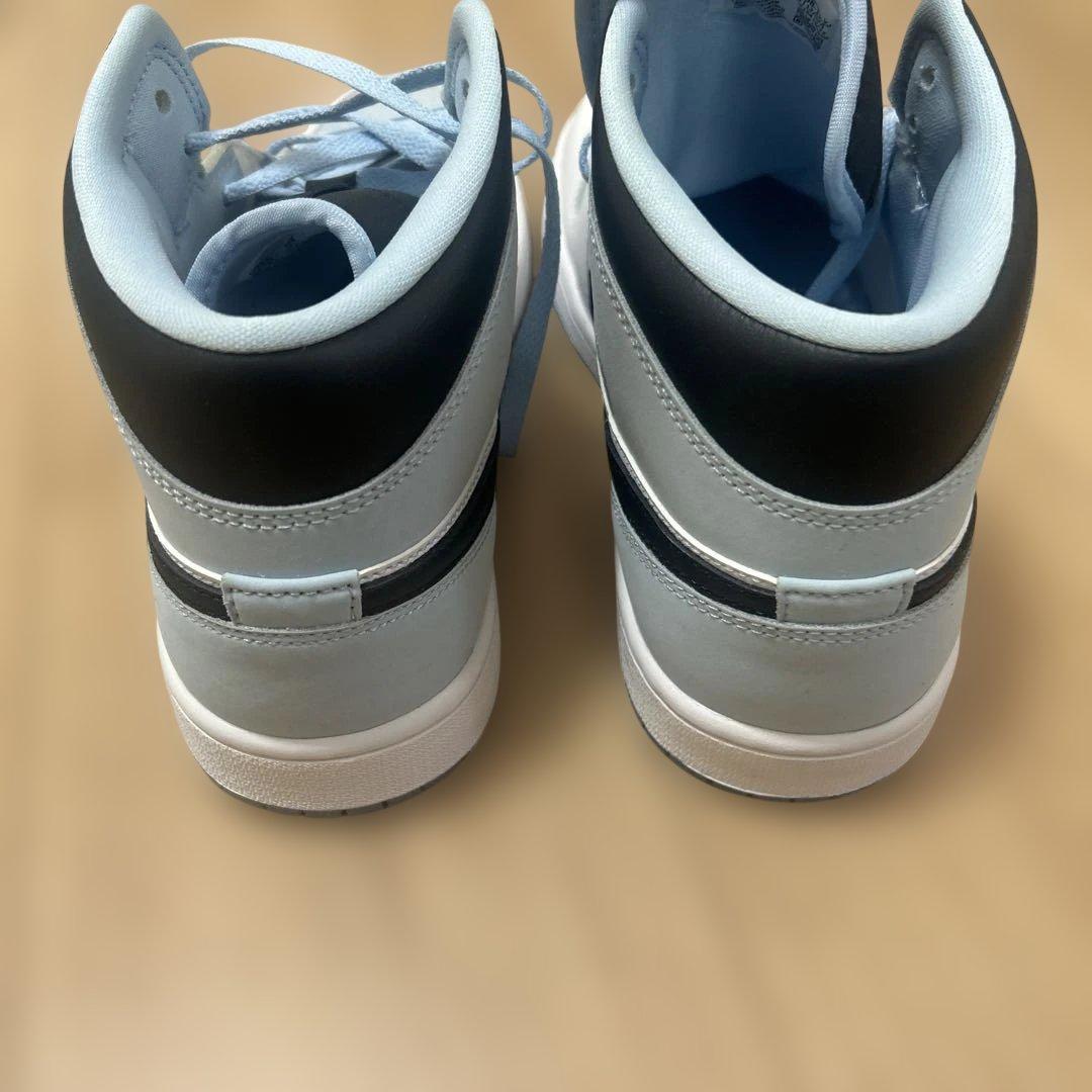 JORDAN1 mid \"Ice Blue Nubuck\" 新品 27.5cm