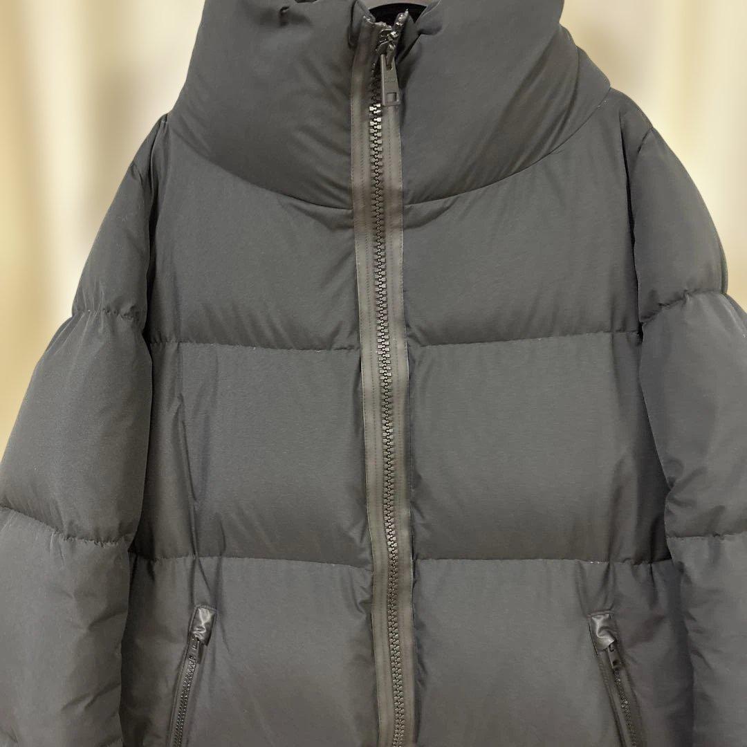 Herno ブラック ロングダウンジャケット