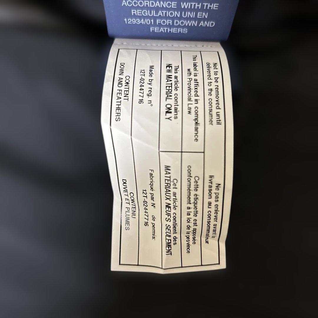 Herno ブラック ロングダウンジャケット