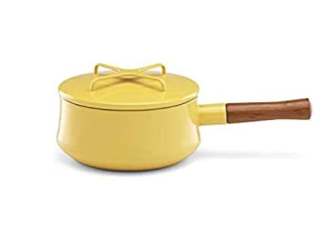 美品 ダンスク 片手鍋 18cm 限定色マスタードイエロー コベンスタイル