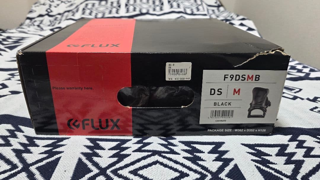 FLUX DS M ビンディング ブラック (未滑走　フィッティングのみ) 美品