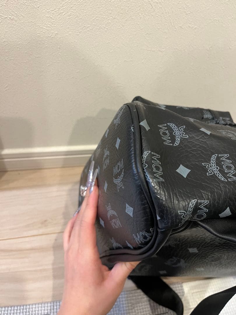 ゆにゃMCM ブラック リュック M1978