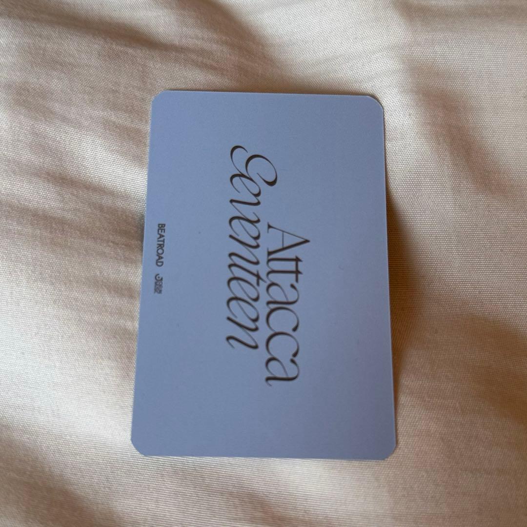 SEVENTEEN セブチ ウジ attacca ヨントン トレカ ビートロード