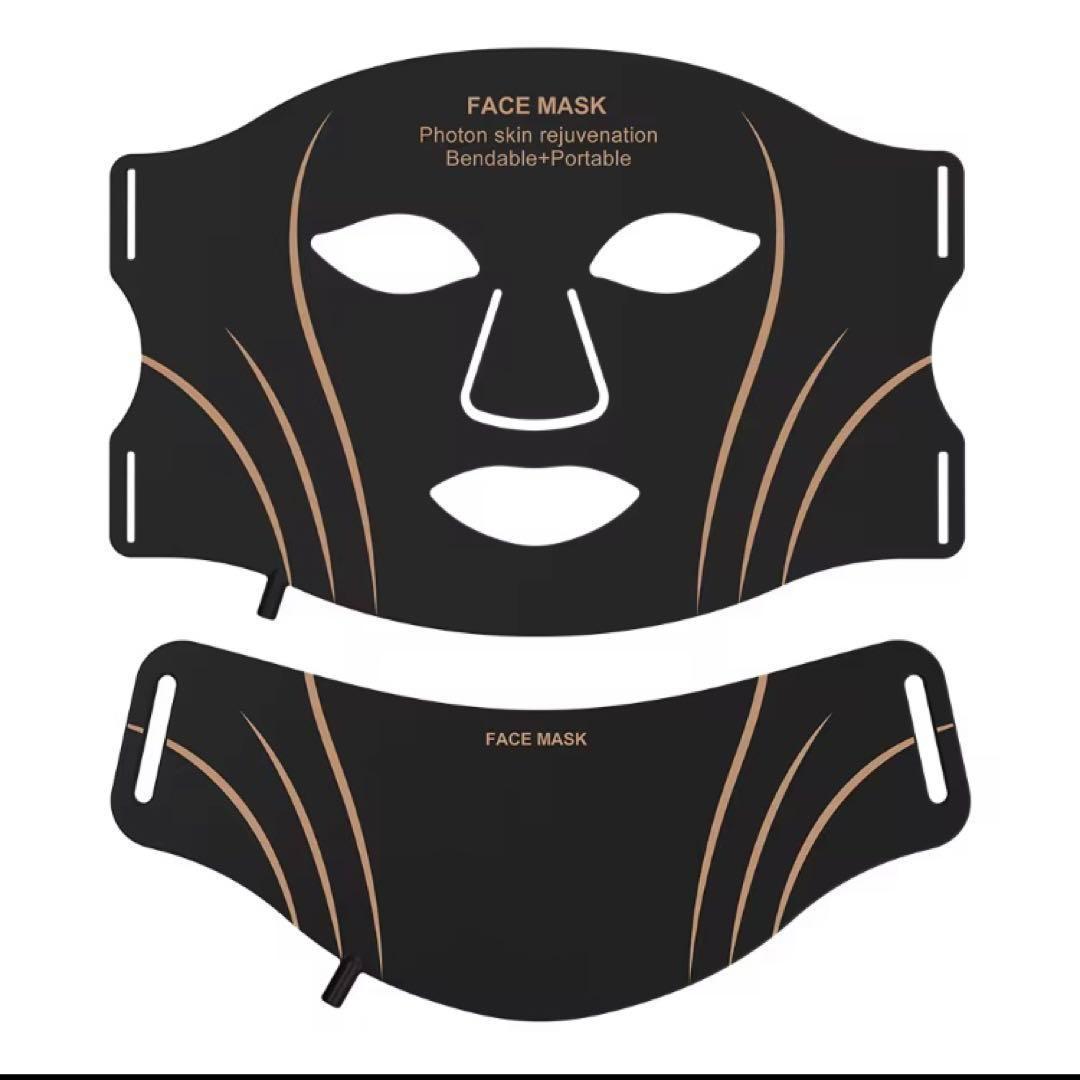 近赤外線 LED光トリートメント　フェイスマスク＆ネックパーツセット