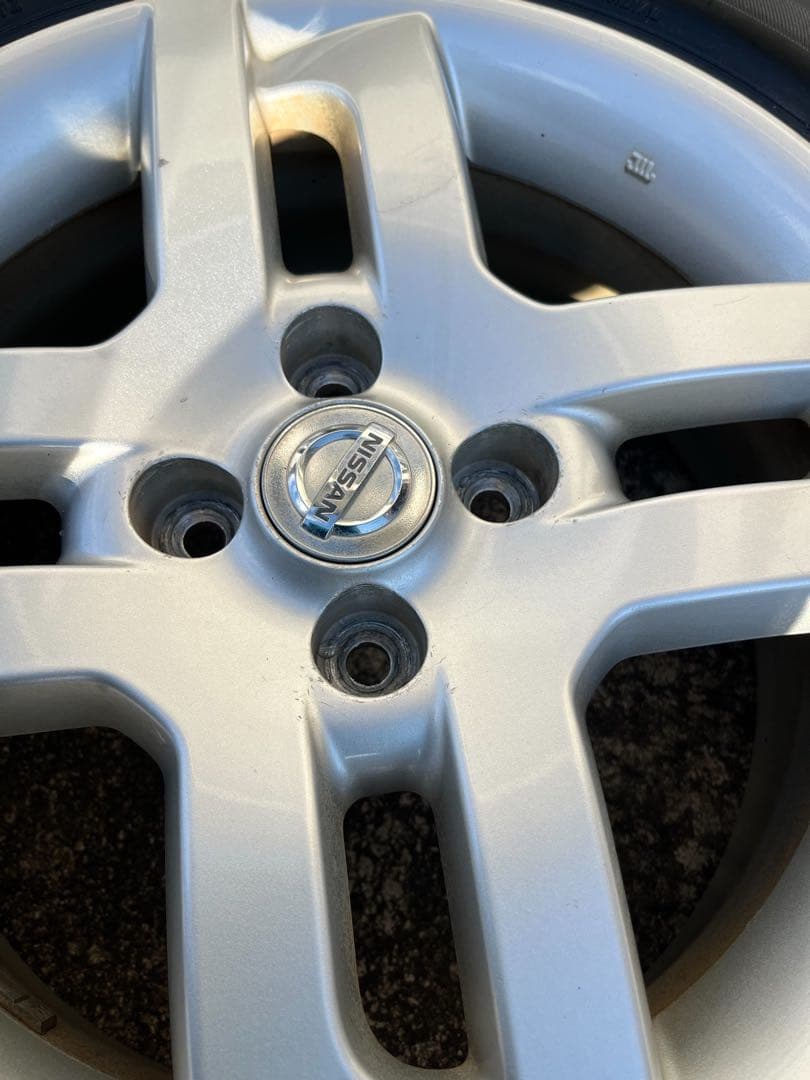 【送料無料】ホイール&タイヤ★4本セット★16インチ★日産キューブ★純正品