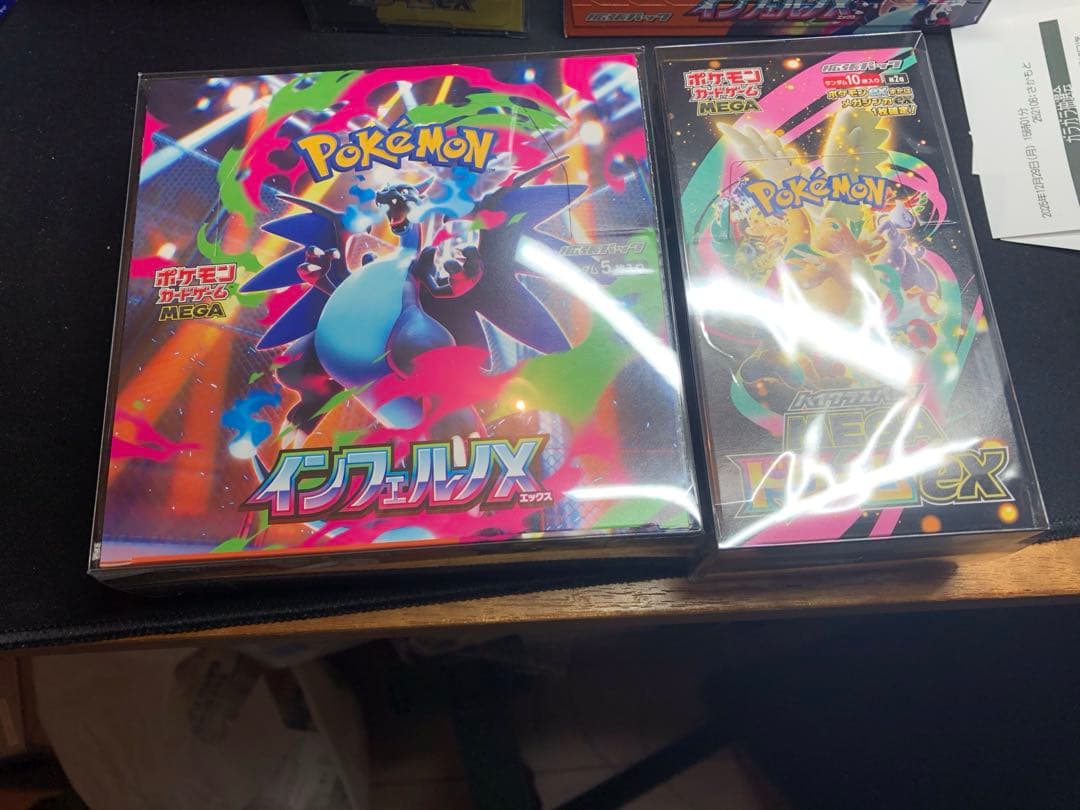 ポケモンカードゲーム　インフェルノ BOX メガドリームex BOX