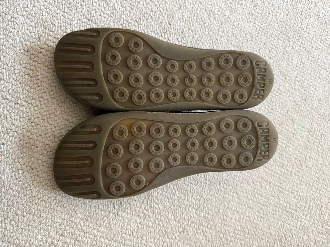 CAMPPER ブラック 本皮