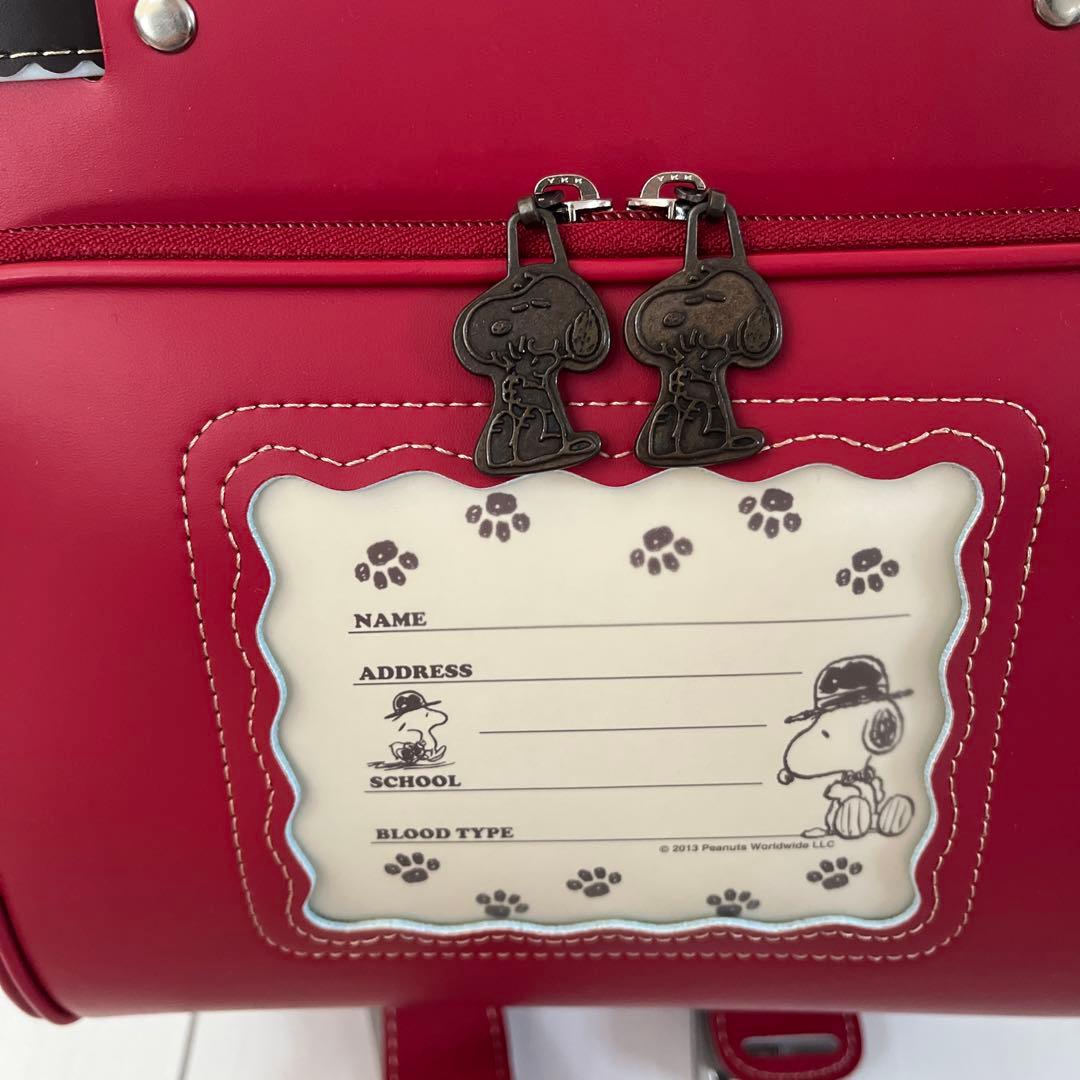 断捨離値下【新品未使用】ランドセル　フィットちゃん　SNOOPY スヌーピー　赤