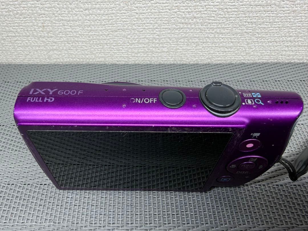 Canon IXY パープル PC1676 デジカメ 動作未確認品