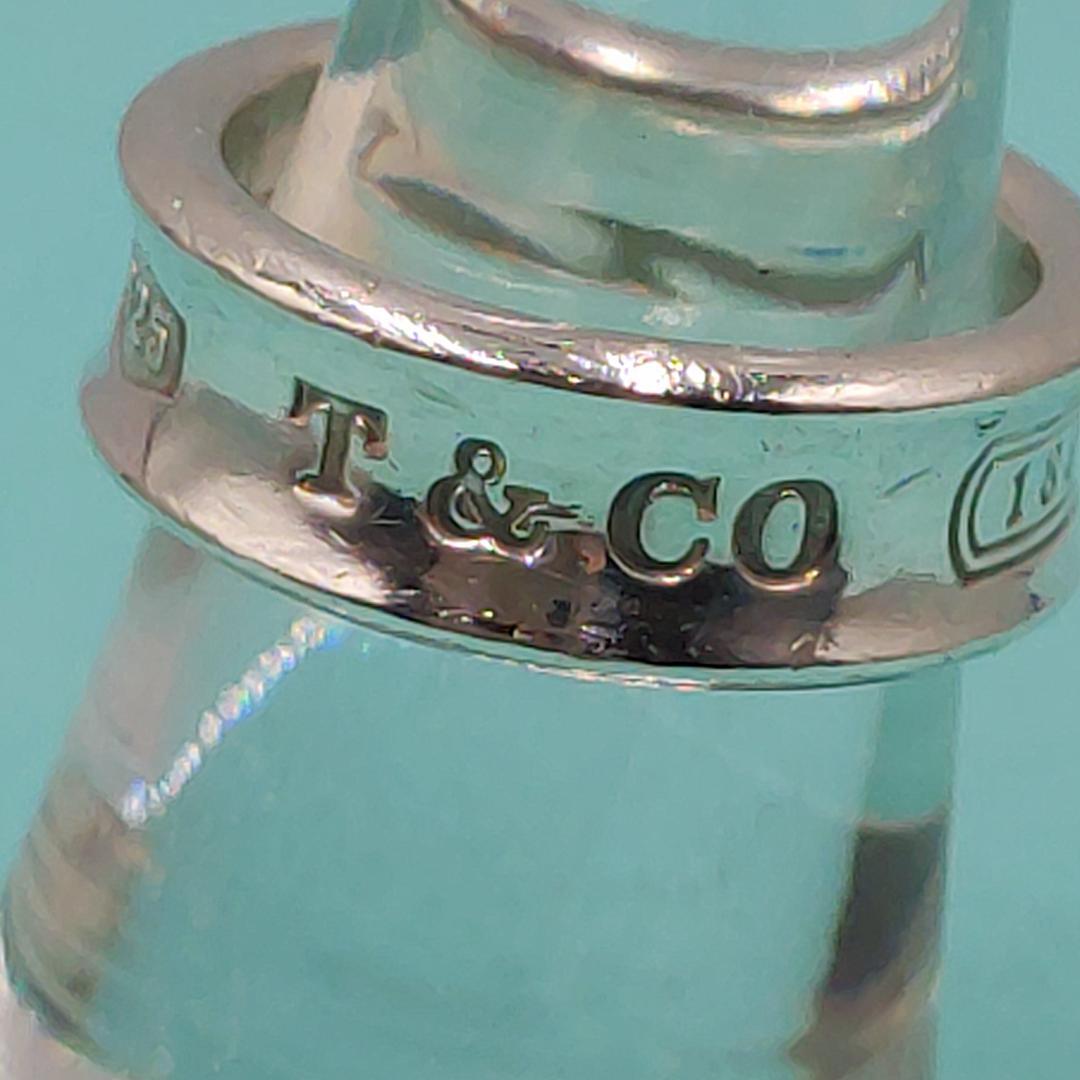 【リペア済み】Tiffany & Co　ティファニー　 ナローリング 10.5号