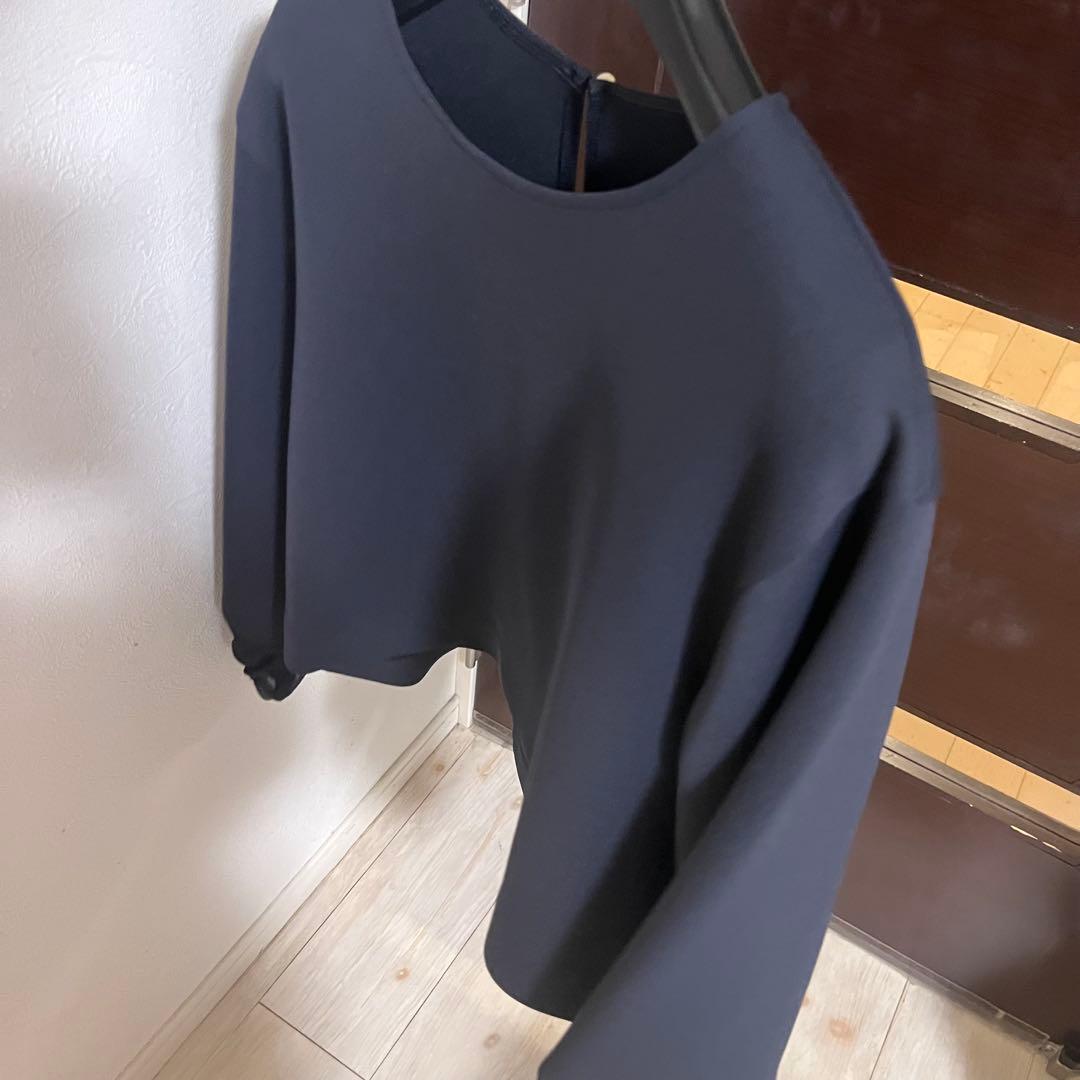 新品☆ ANAYI ダブルジャージー袖シアープルオーバー/セオリー、23区、ロペ