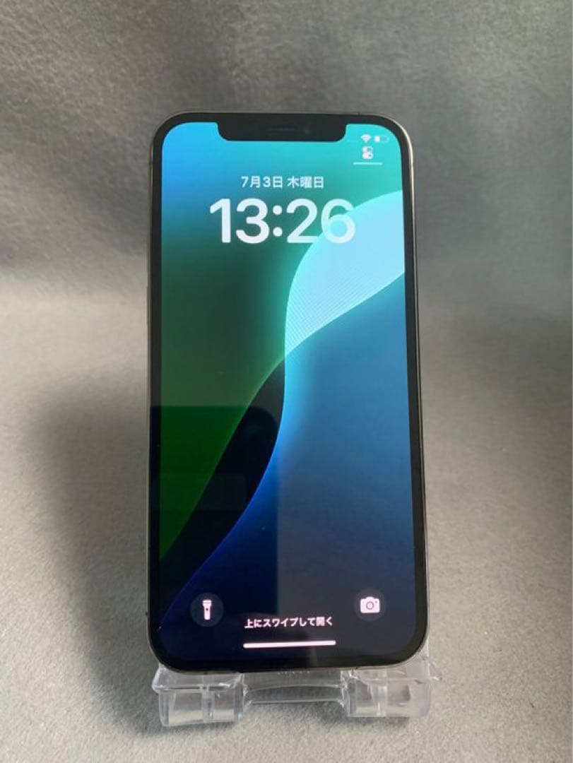 超美品 国内版 SIMフリー iPhone12 Pro 128GB グラファイト
