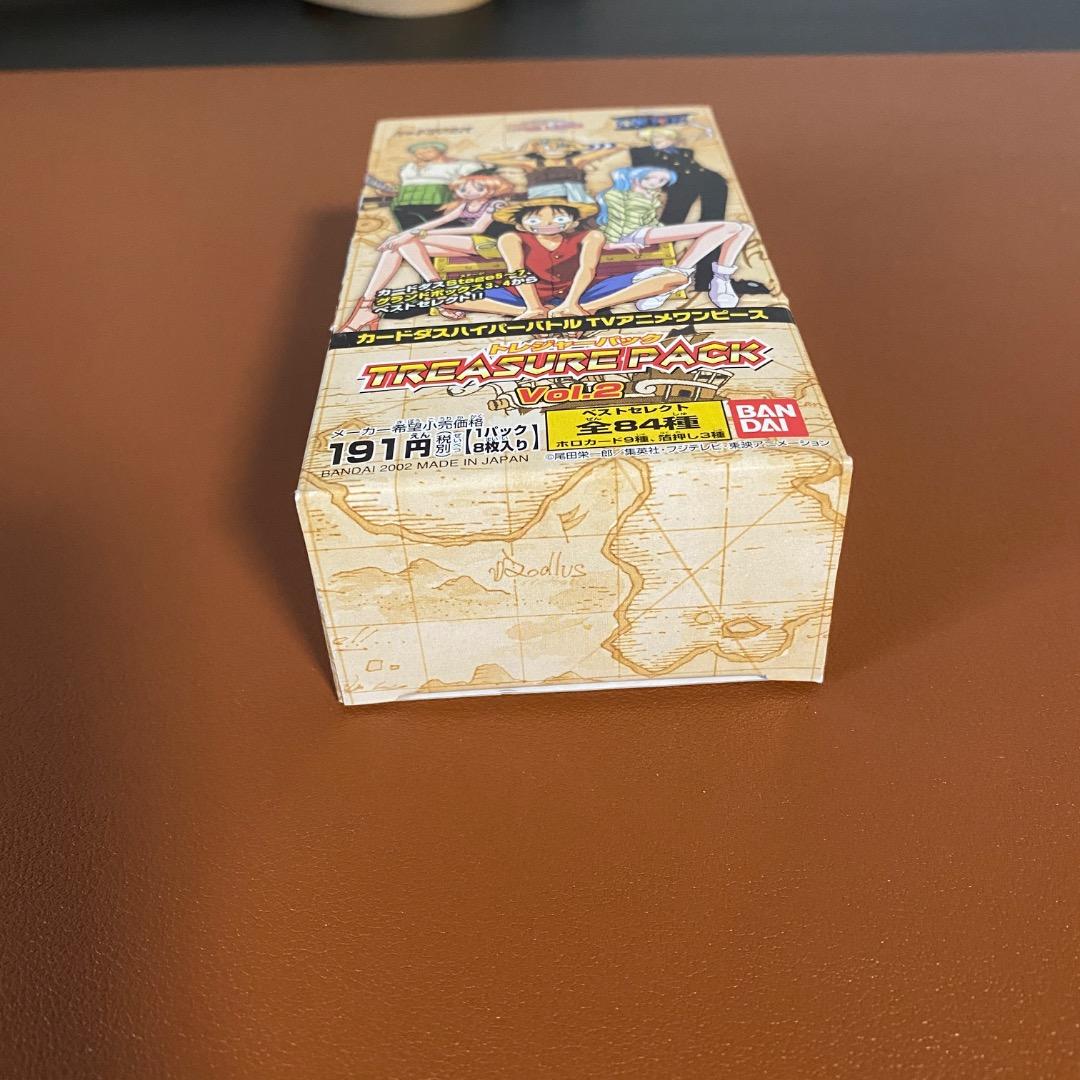 未開封 BOX ハイパーバトル　カードダス ワンピース