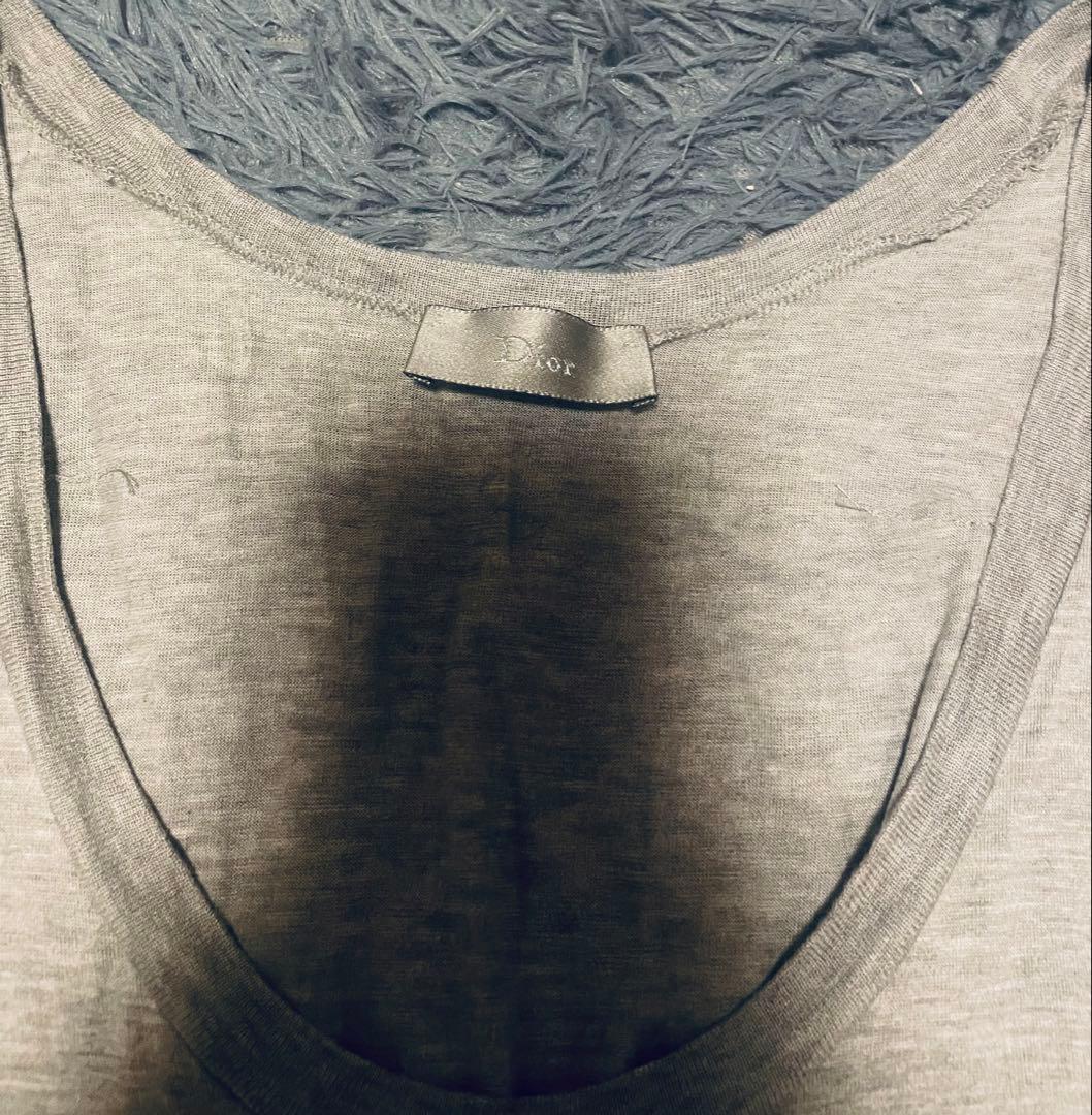 Dior homme endタンクトップ　グレー