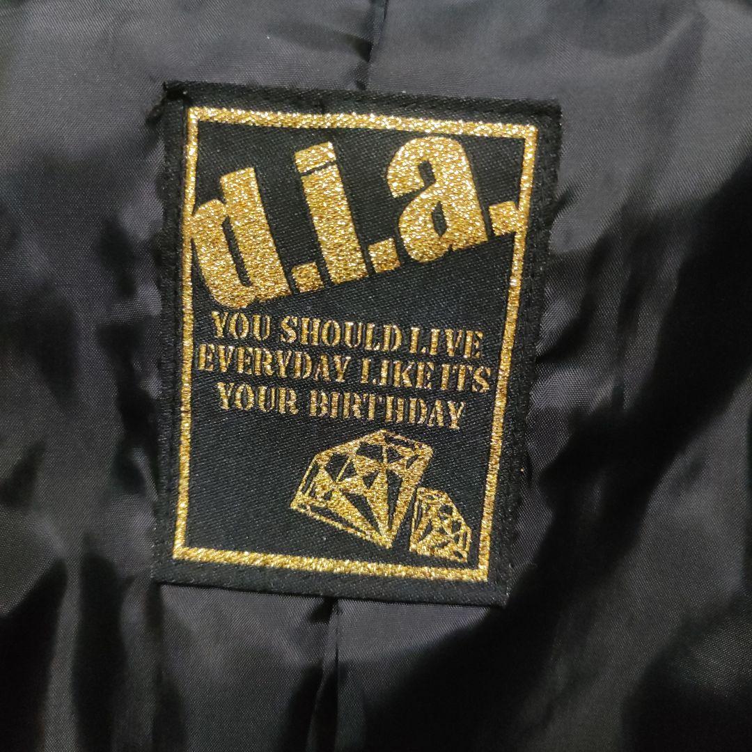 dia ダイヤ ミリタリージャケット/クロス/十字架/ゴールド/グランジ