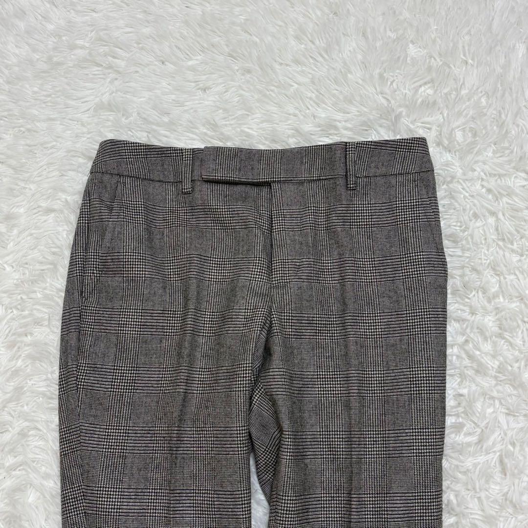 ◎極美品 スーツカンパニー she おしゃれ チェック柄 L パンツスーツ 1