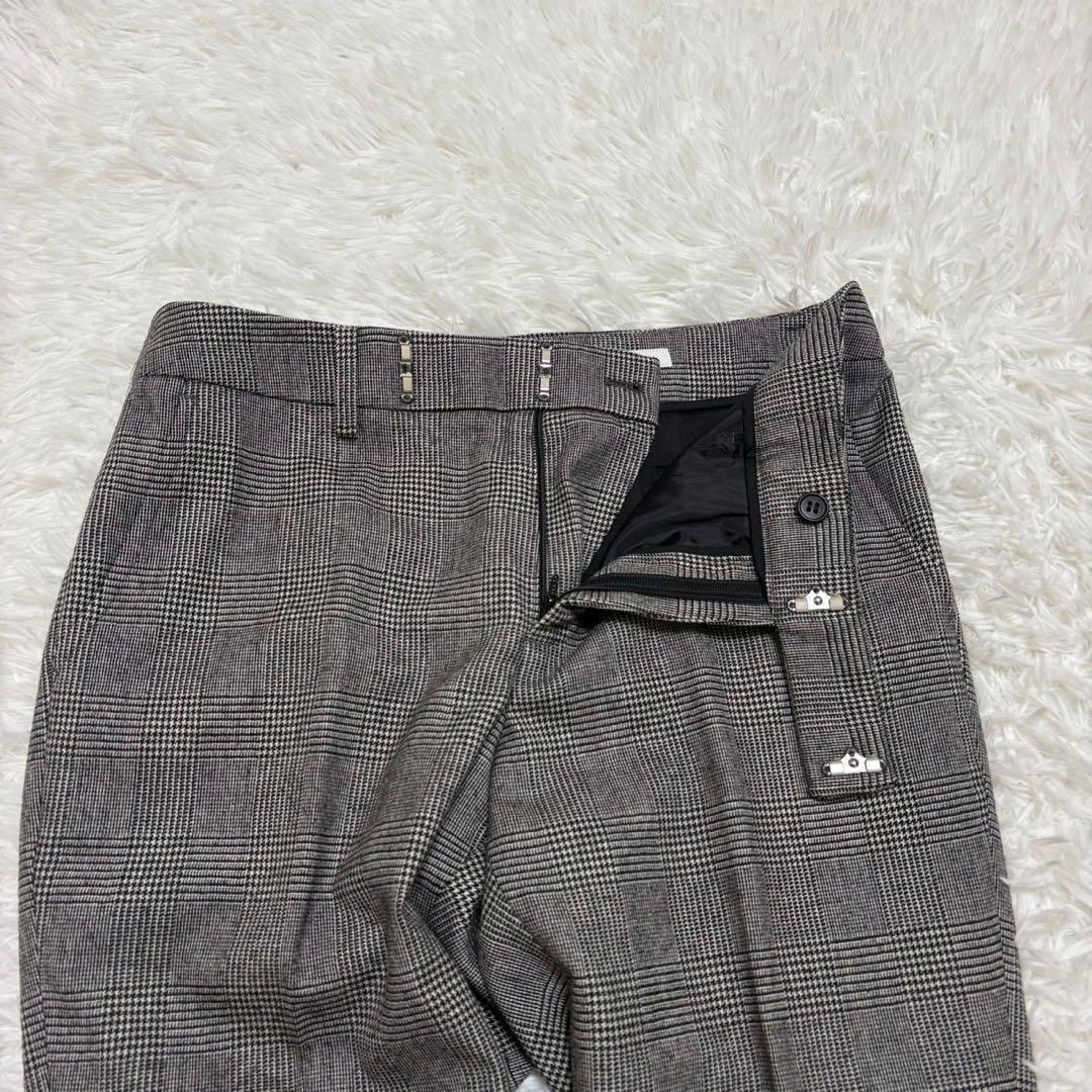 ◎極美品 スーツカンパニー she おしゃれ チェック柄 L パンツスーツ 1