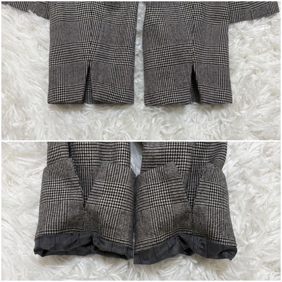 ◎極美品 スーツカンパニー she おしゃれ チェック柄 L パンツスーツ 1