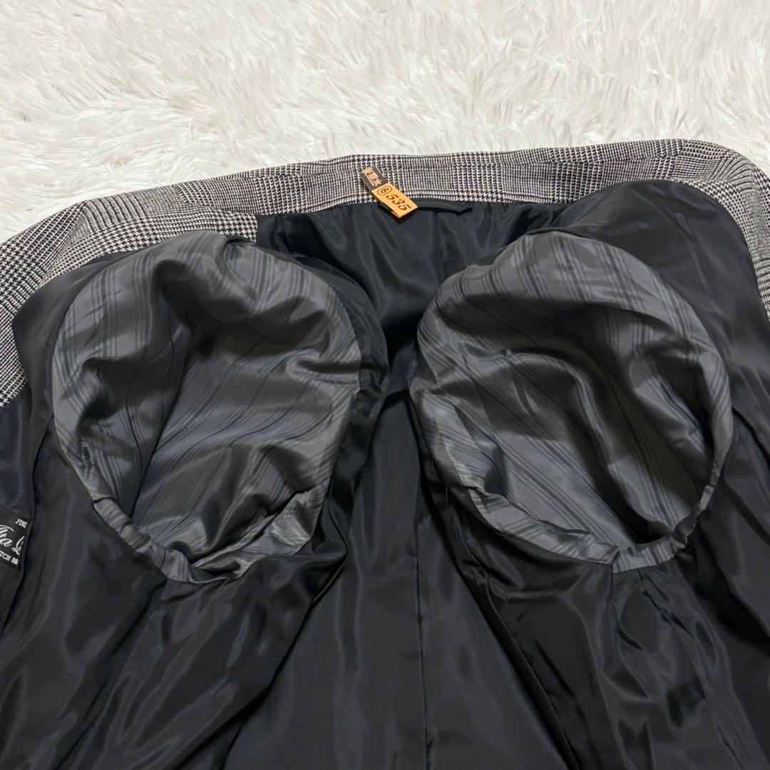 ◎極美品 スーツカンパニー she おしゃれ チェック柄 L パンツスーツ 1